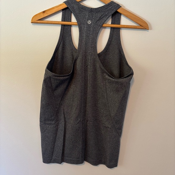 Dark Grey Lululemon Swiftly Tech Racerback Tank - Picture 3 of 4